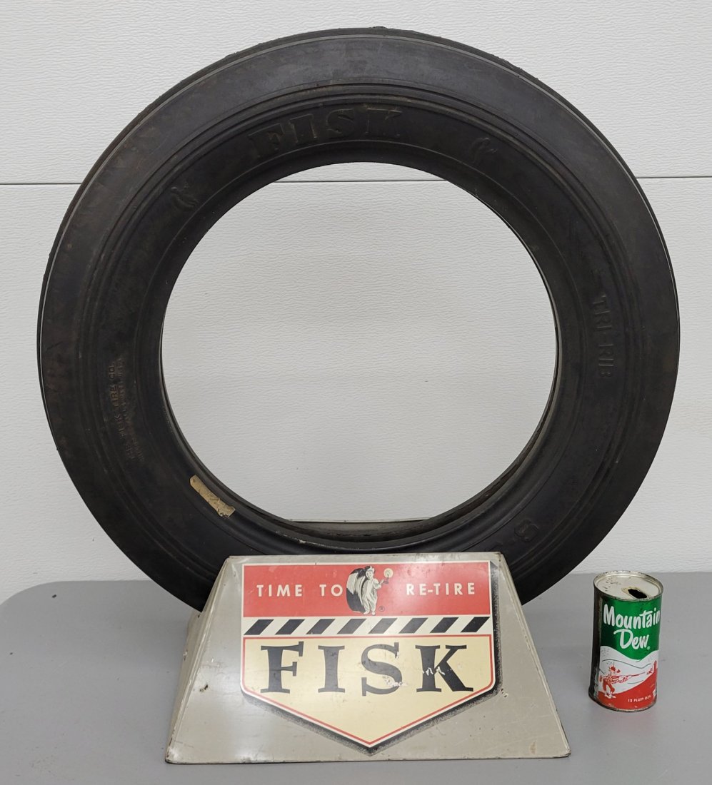 Fisk Time To Re-Tire Stand with Fisk Tire (1 of 5)