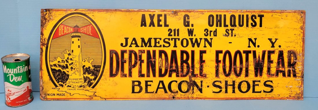 Scarce Beacon Shoes Dependable Footwear sign (1 of 4)