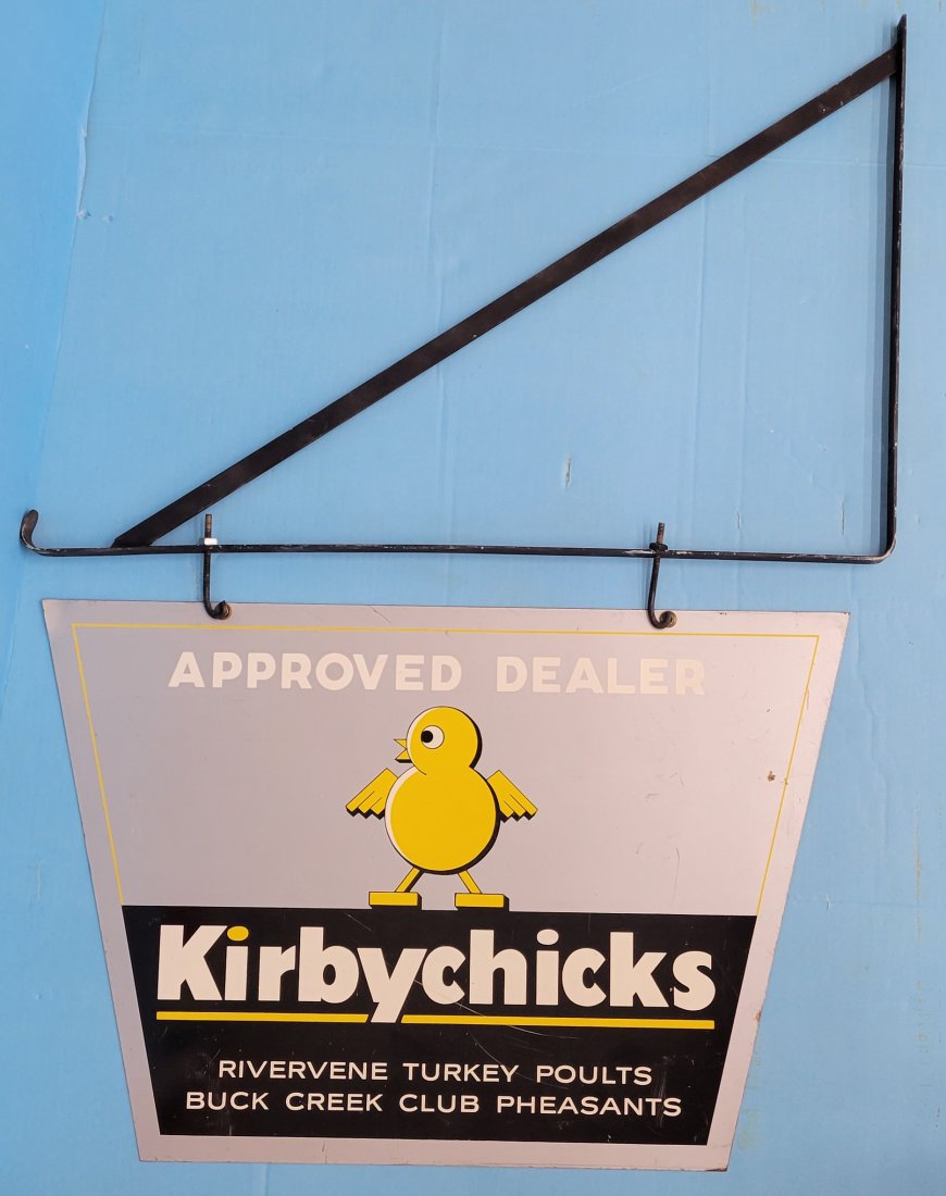 Kirbychicks Approved Dealer double sided sign with bracket (1 of 3)