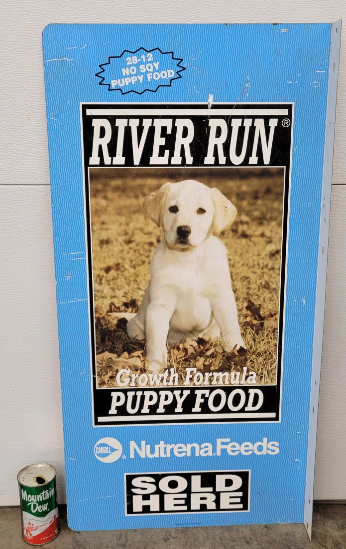 River Run Puppy Food Flange Sign (1 of 2)
