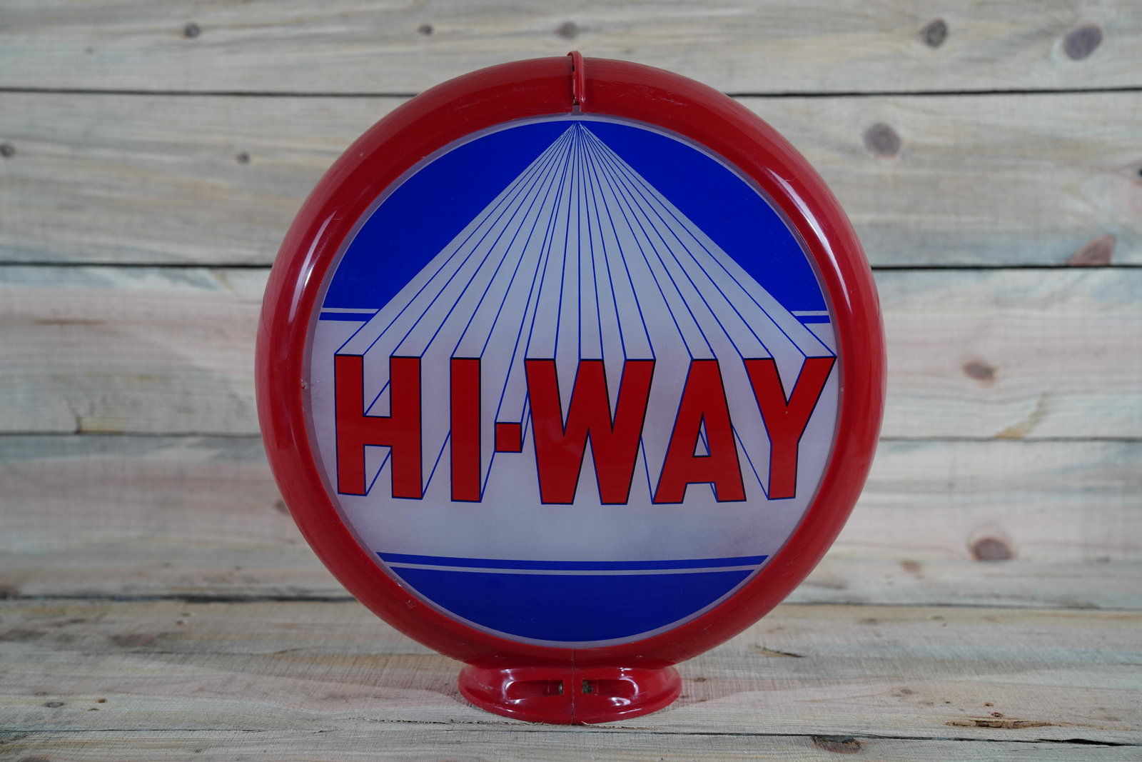 Hi-Way Regular Grade 13.5" Complete Gas Globe & Lenses (1 of 5)