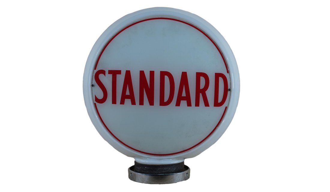 Standard Oil of KY 13.5" Gas Globe & Single Lens (1 of 3)