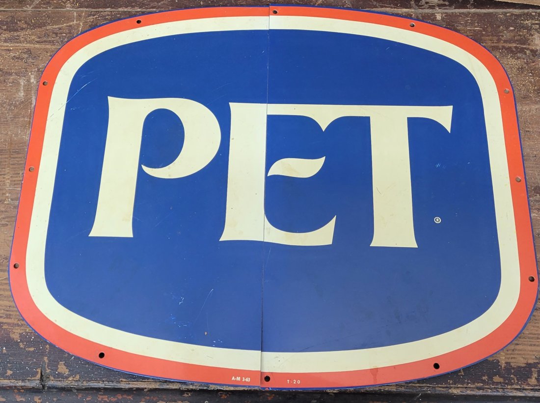 Pet (milk) Metal Sign (1 of 3)