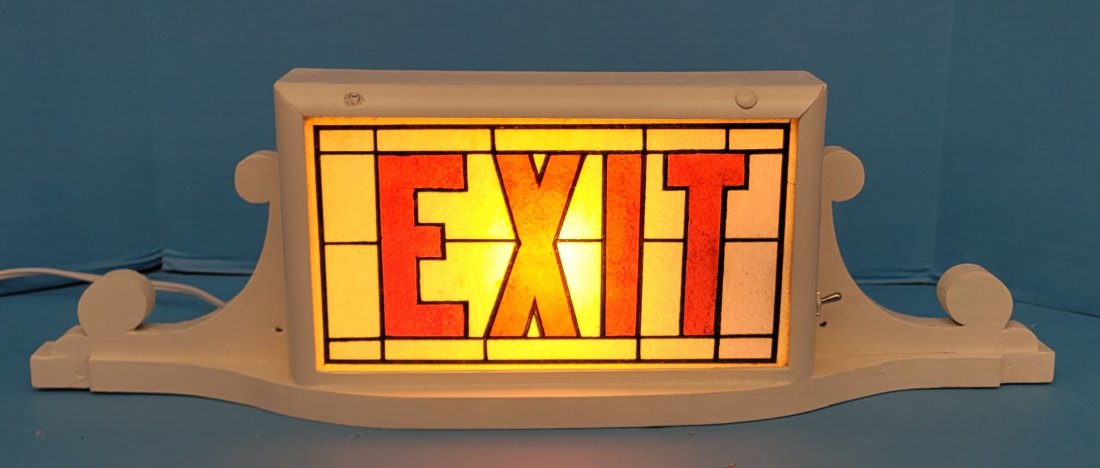 Exit Light Up Sign (1 of 3)