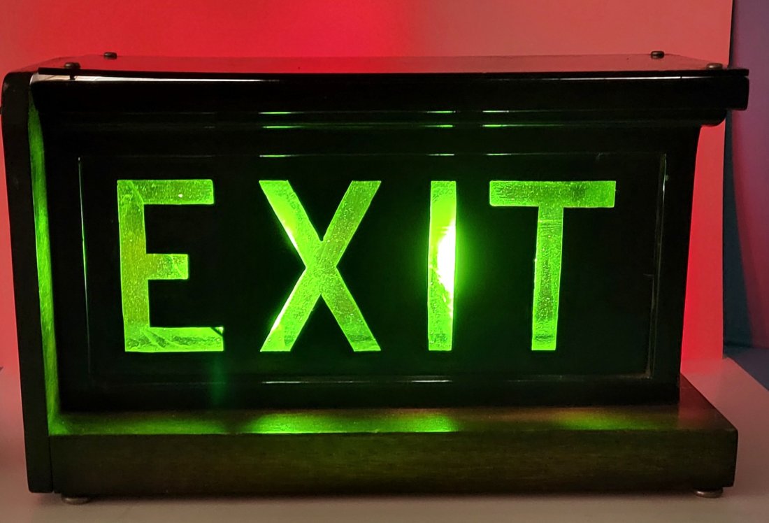 Light Up Exit Sign (1 of 6)