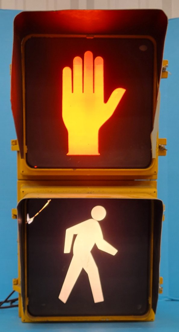 Cross Walk Light Up Sign (1 of 2)