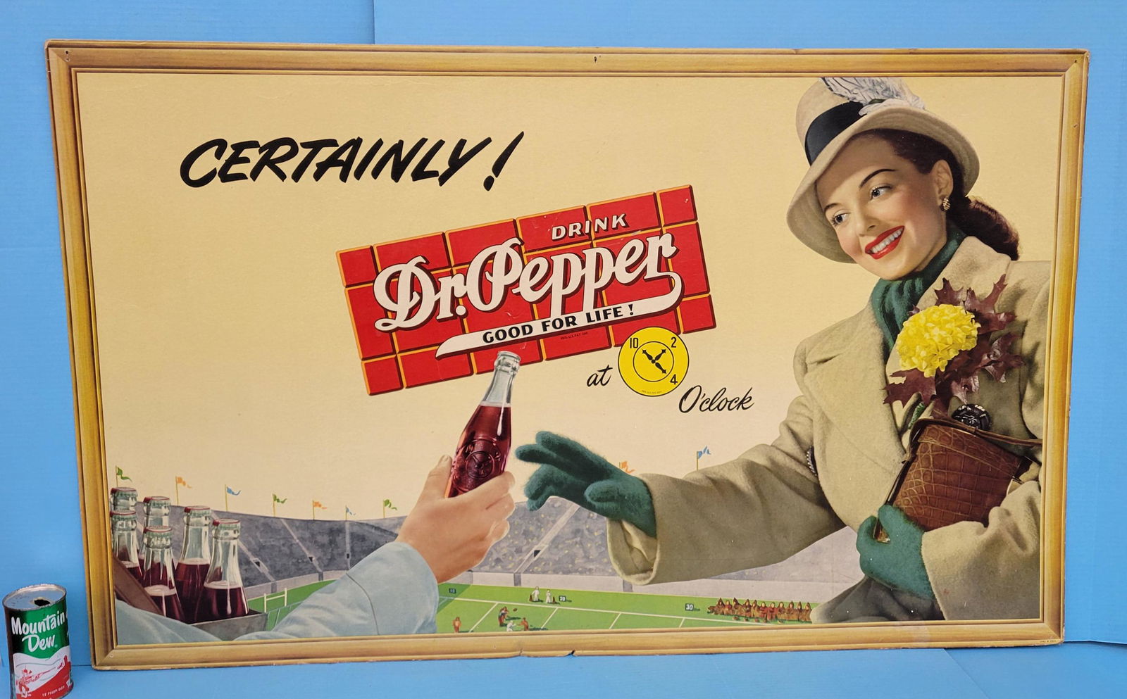 Certainly Drink Dr Pepper Good For Life Cardboard (1 of 5)
