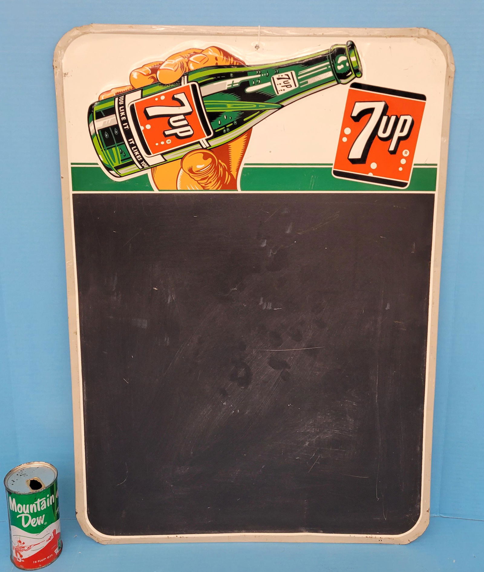 7up Menu Board With Bottle (1 of 3)