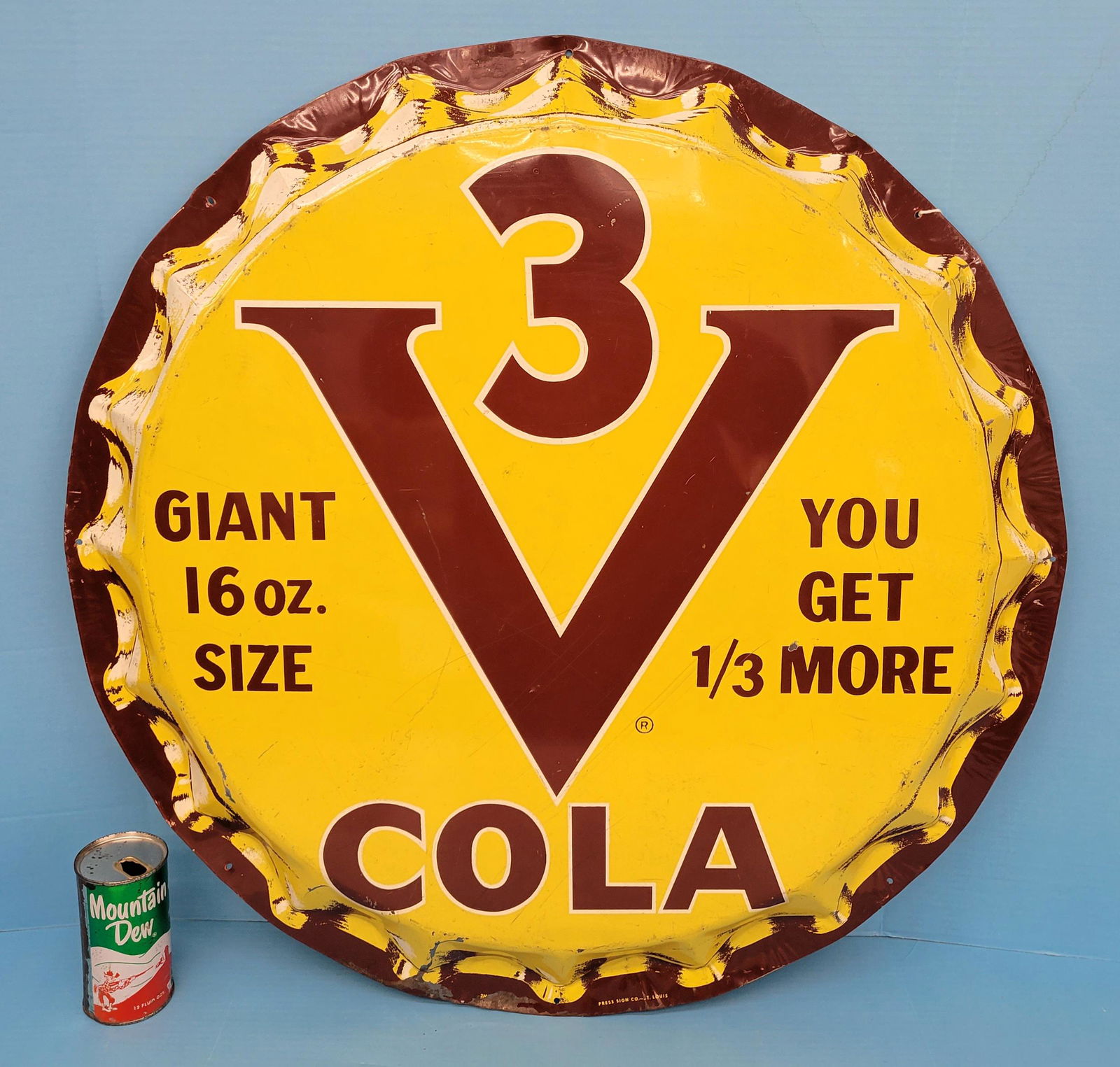 V3 Cola Bottle Cap Sign (1 of 4)