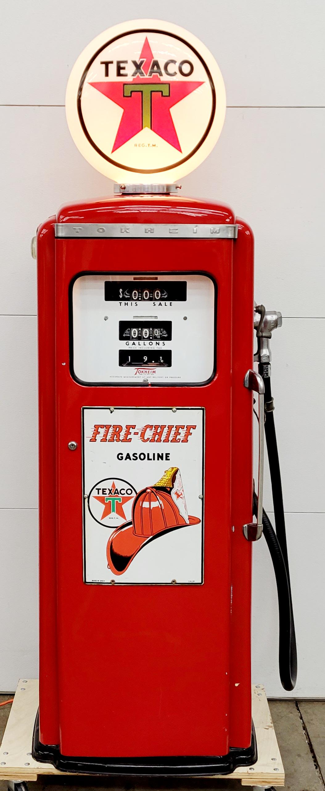 Texaco Fire Chief Restored Gas Pump (1 of 11)