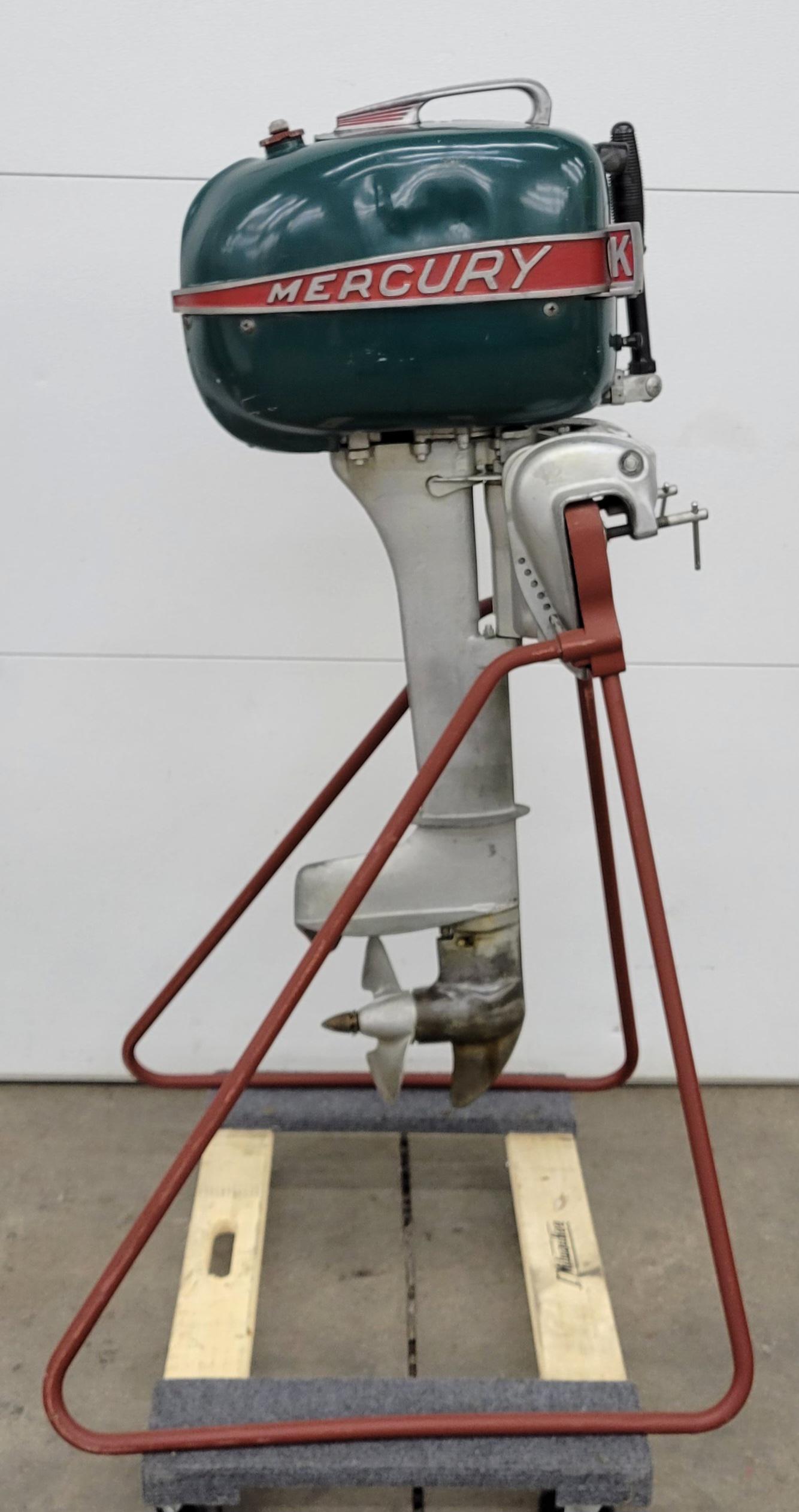 Mercury Rocket Outboard Motor on Stand (1 of 8)
