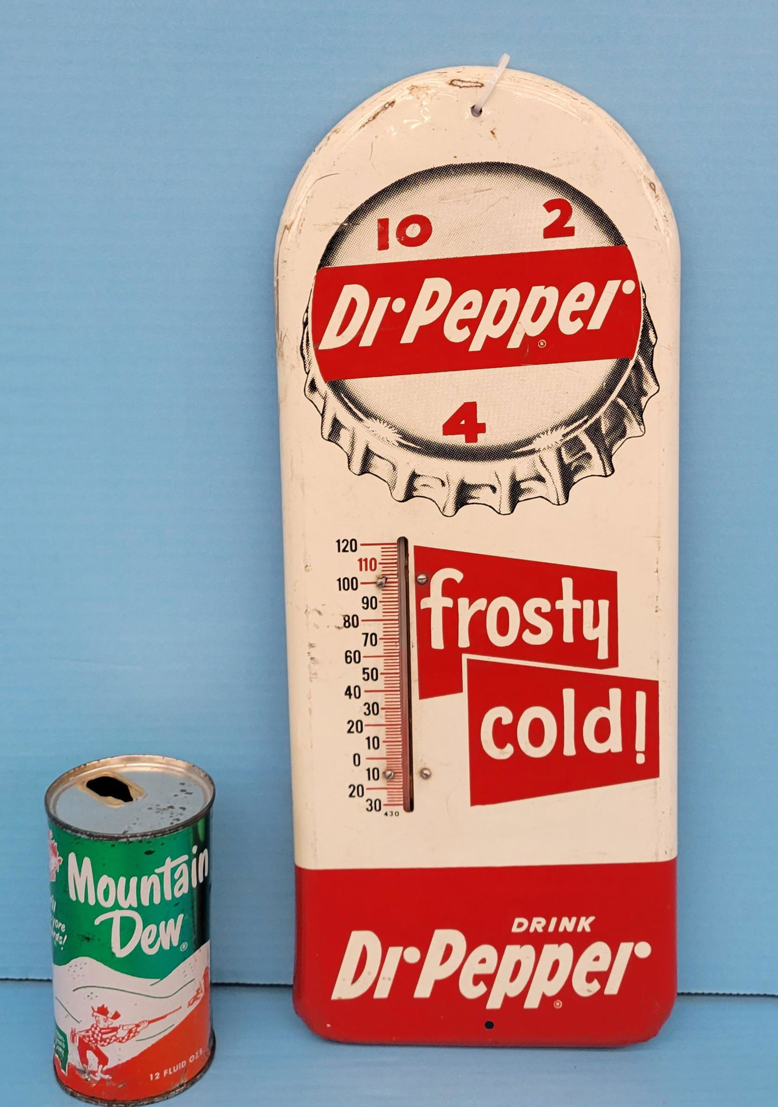 Drink Dr Pepper Frosty Cold Metal Thermometer (1 of 3)