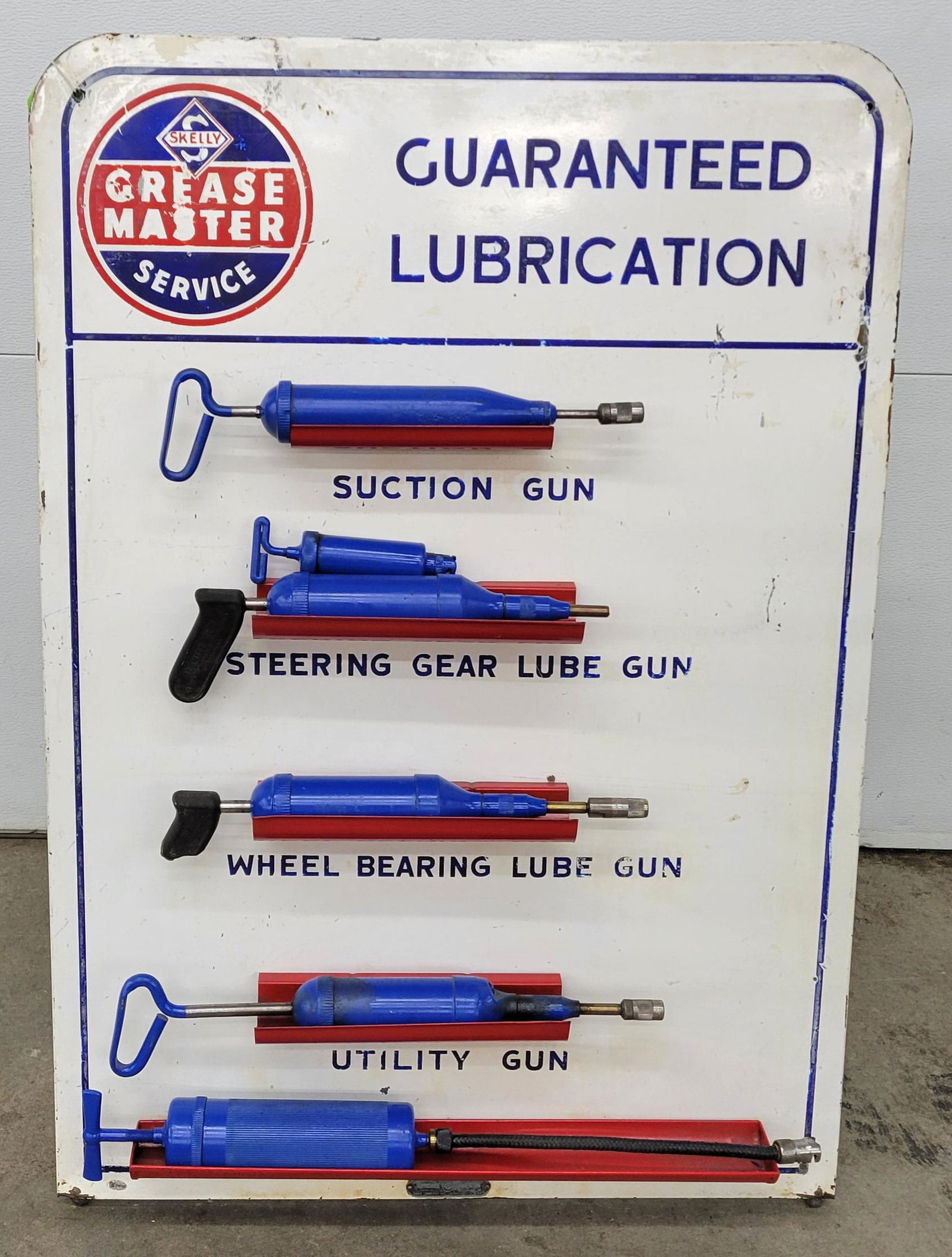 Skelly Grease Master Service Rack With Grease Guns TAC (1 of 5)