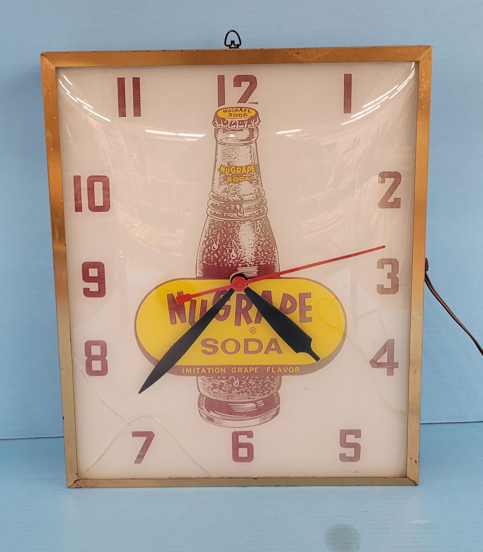 NuGrape Soda Swihart Light Up Clock (1 of 3)