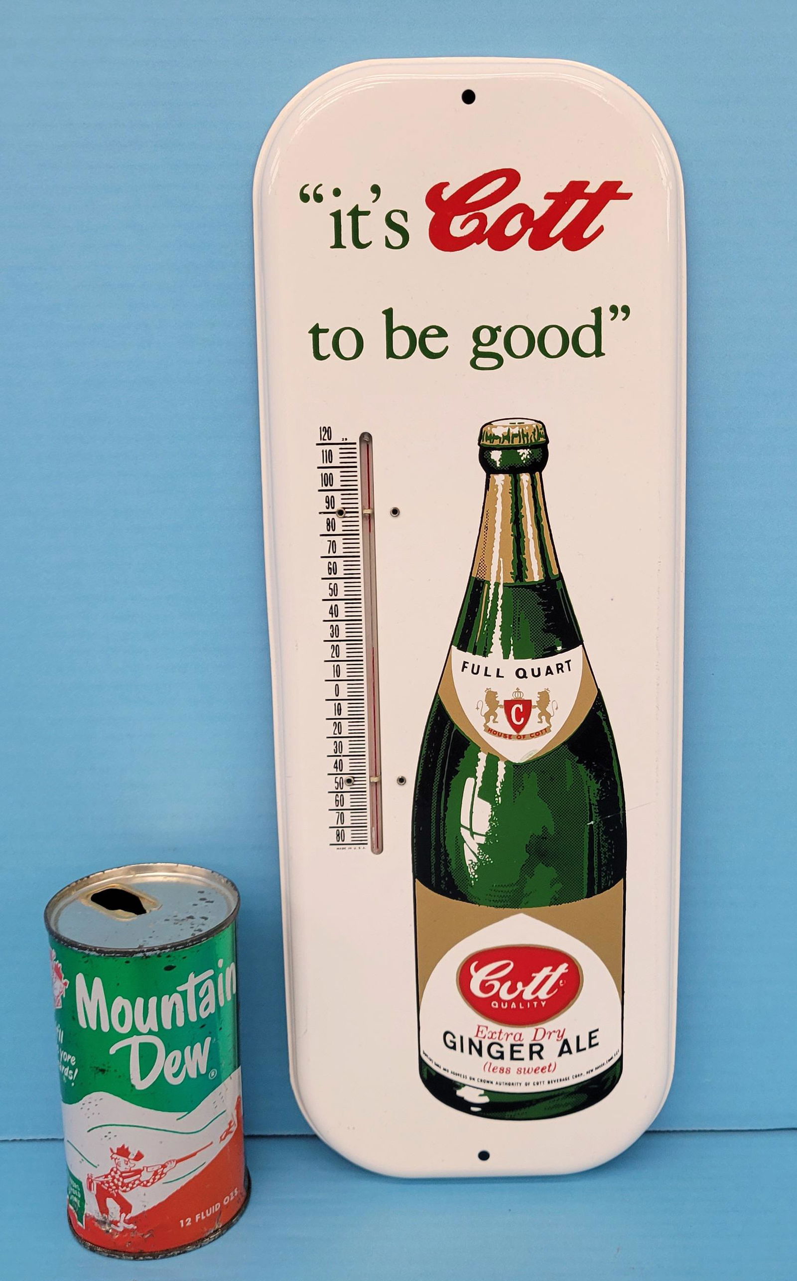 It's Cott To Be Good Ginger Ale Thermometer (1 of 3)