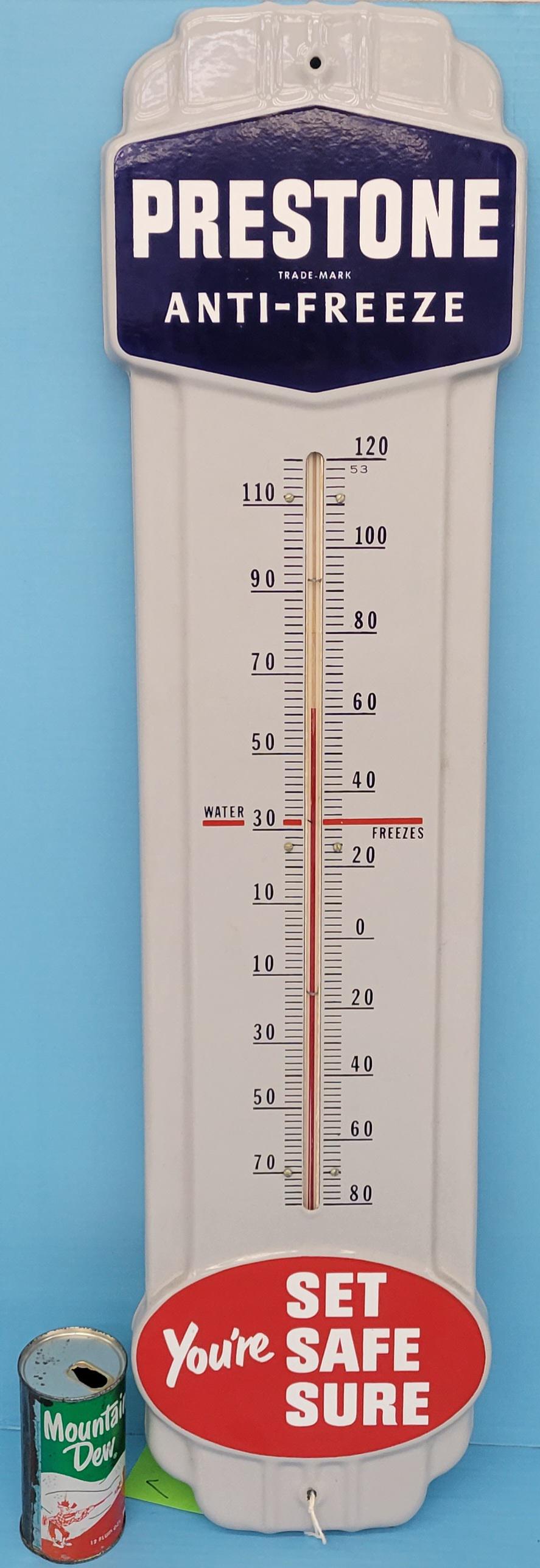 Prestone You're Set Porcelain Thermometer TAC (1 of 4)