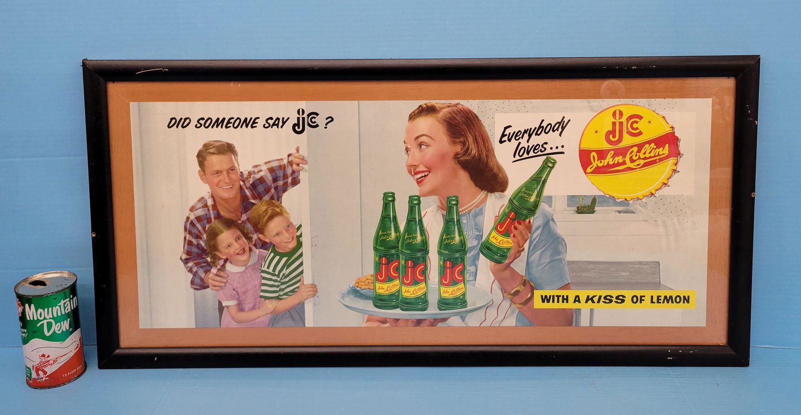 Everybody Loves John Collins Cardboard Advertising (1 of 2)