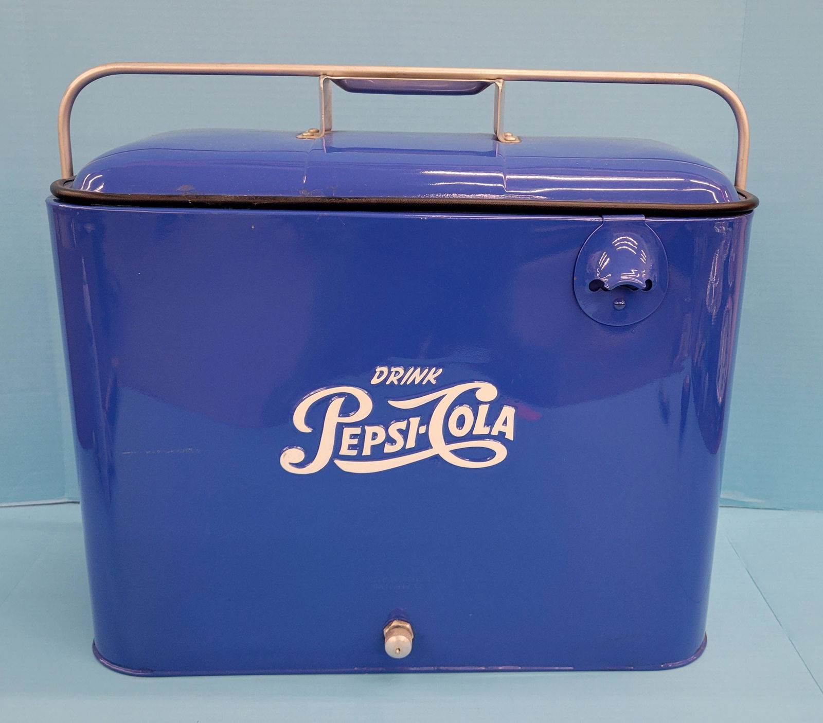 Drink Pepsi Cola Restored Picnic Cooler (1 of 3)