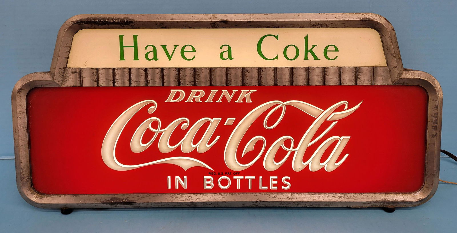 Have A Coke Light Up Counter Sign (1 of 5)