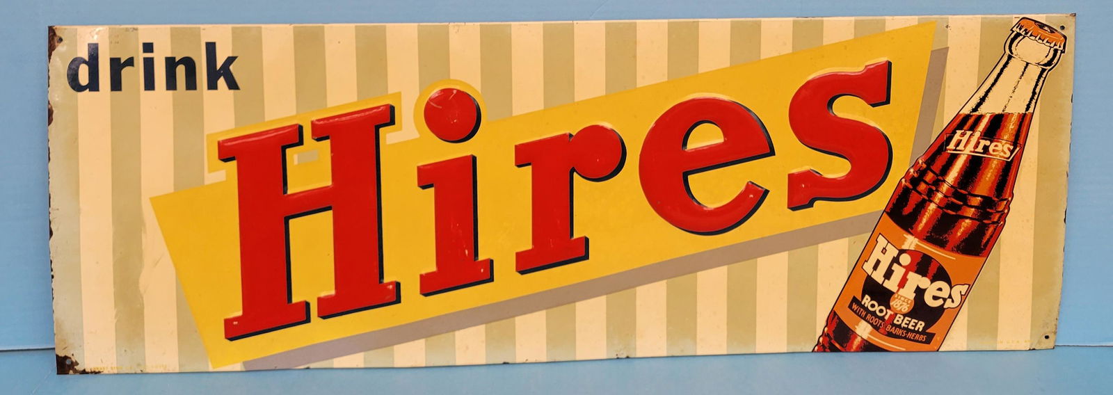 Drink Hires Embossed Single Sided Tin Sign (1 of 5)