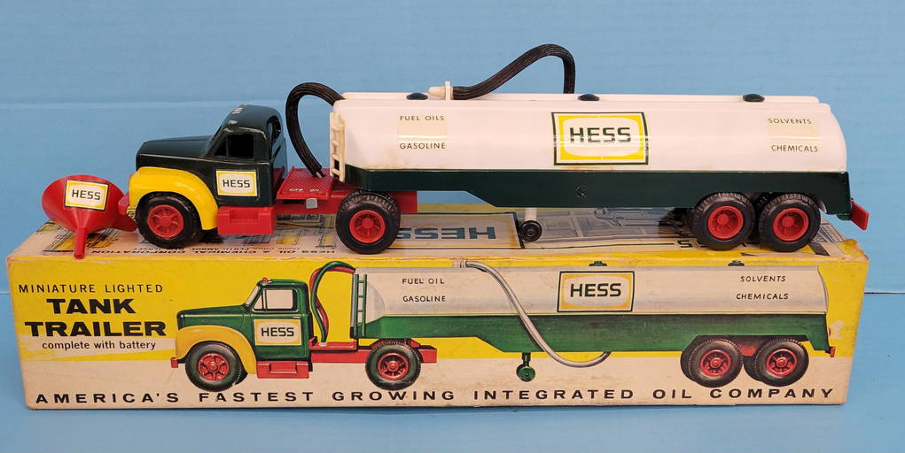 1964 Hess Tank Trailer Truck, The 1st Hess Truck