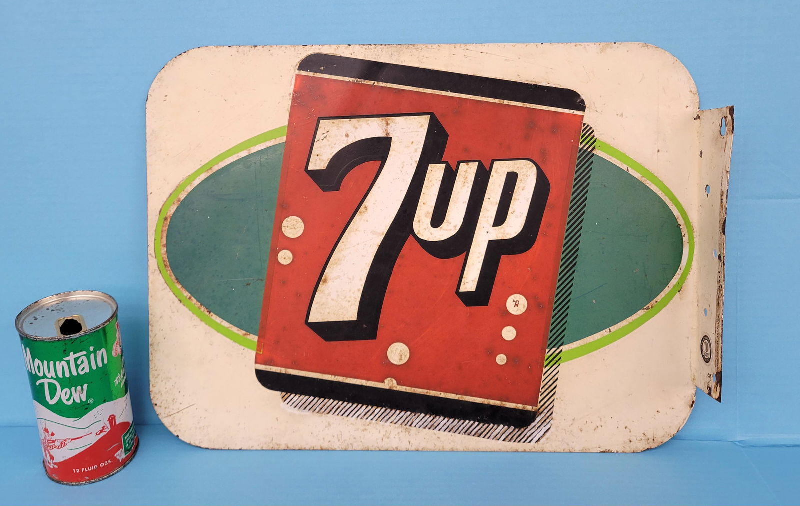 7Up Metal Flange Sign TAC (1 of 7)