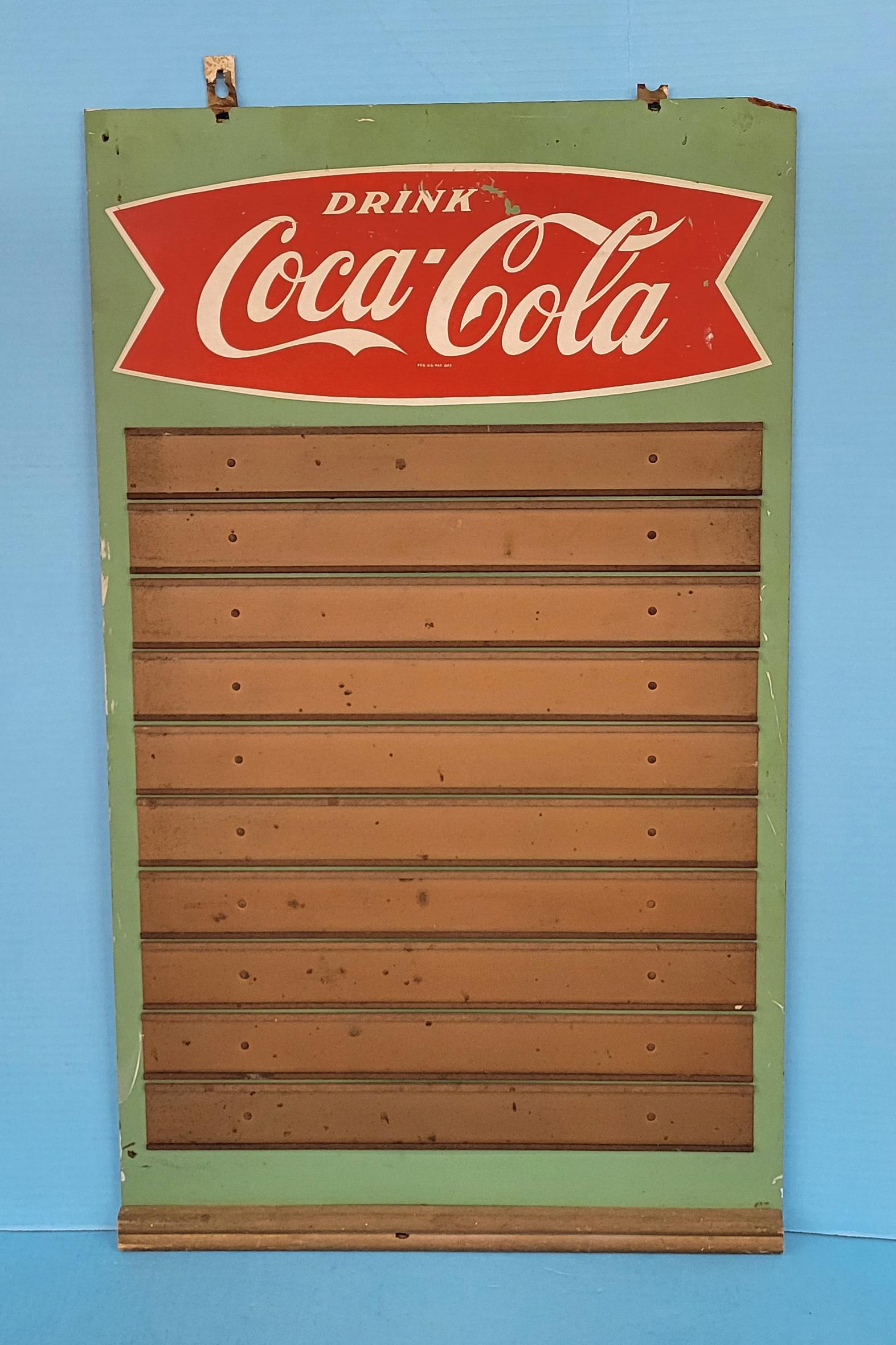 Drink Coca Cola Fish Tail Menu Board (1 of 4)