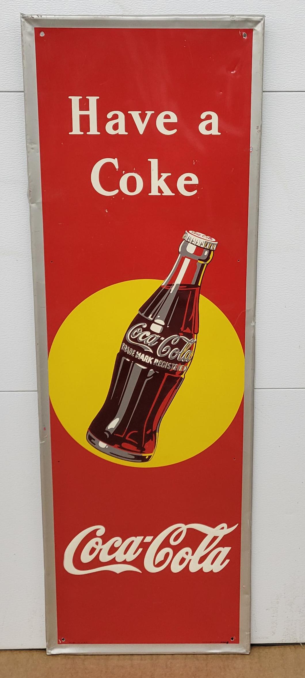 Have A Coke Single Sided Vertical Sign (1 of 5)