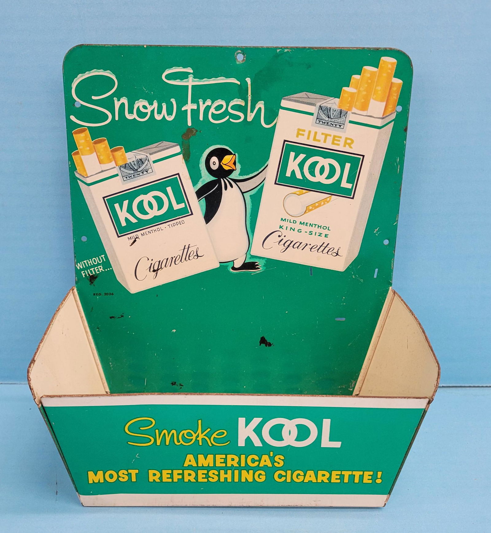 Smoke Kool Metal Store Display Match Holder (1 of 2)