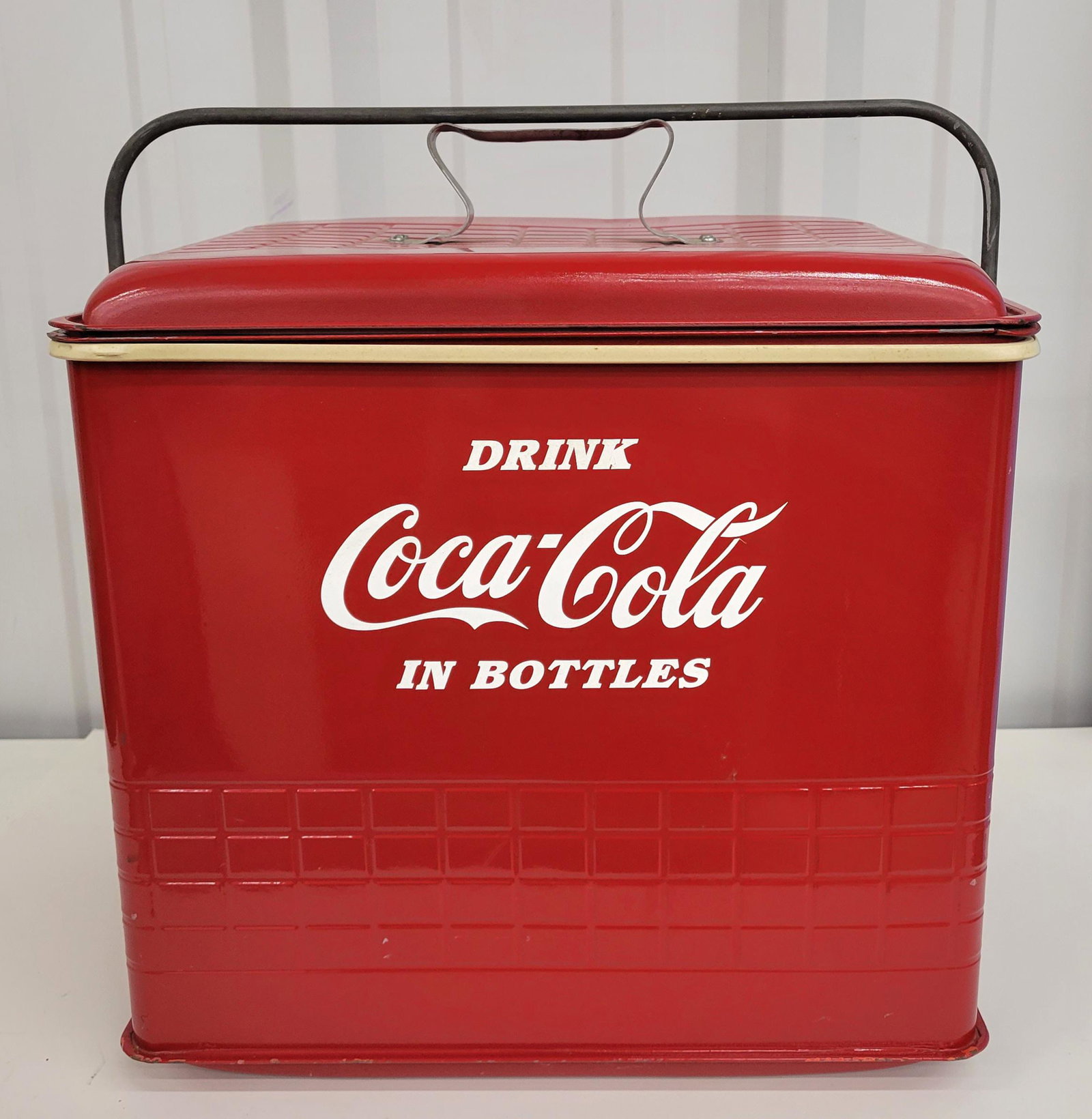 Drink Coca Cola In Bottles Embossed Cooler (1 of 6)