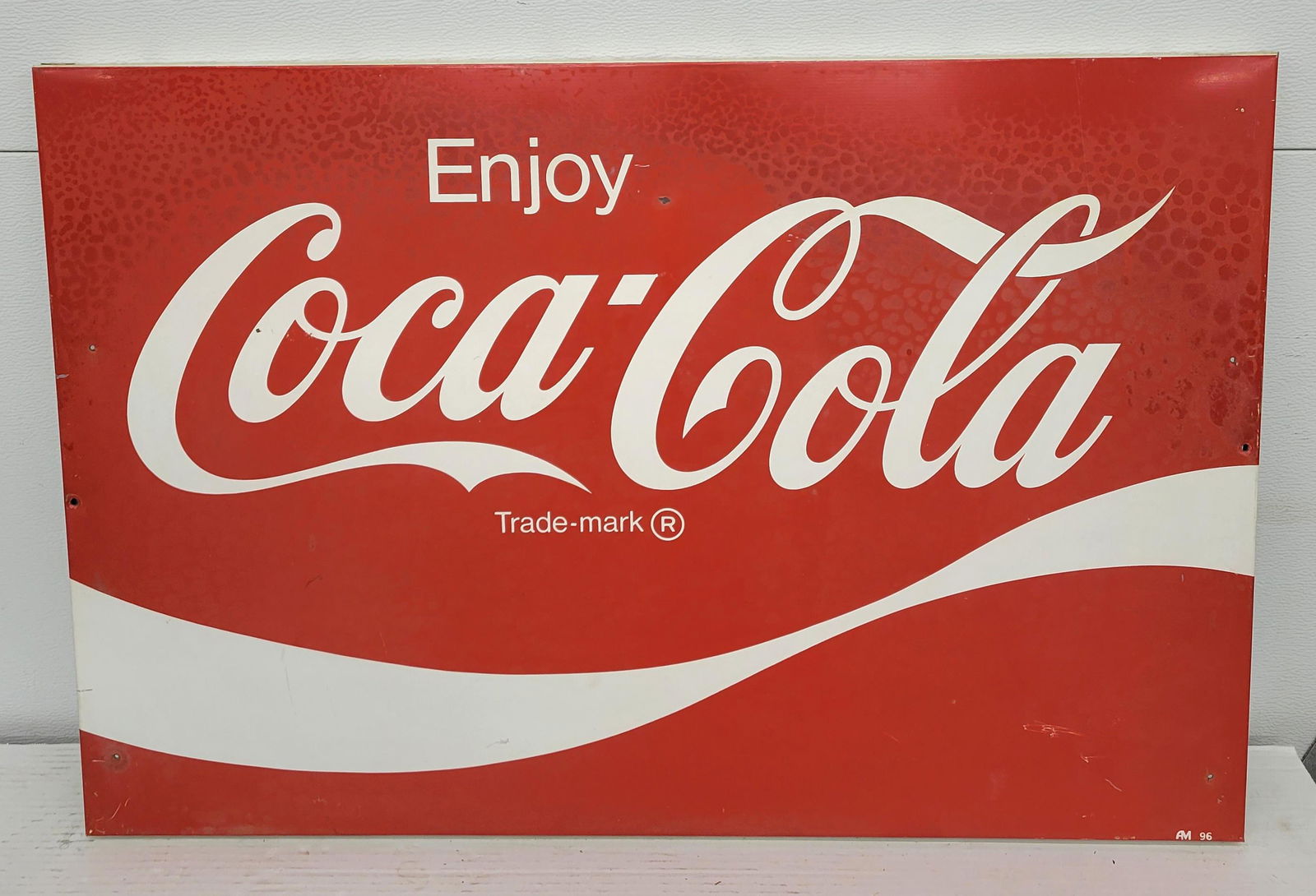 Enjoy Coca Cola Single Sided Tin Sign (1 of 2)