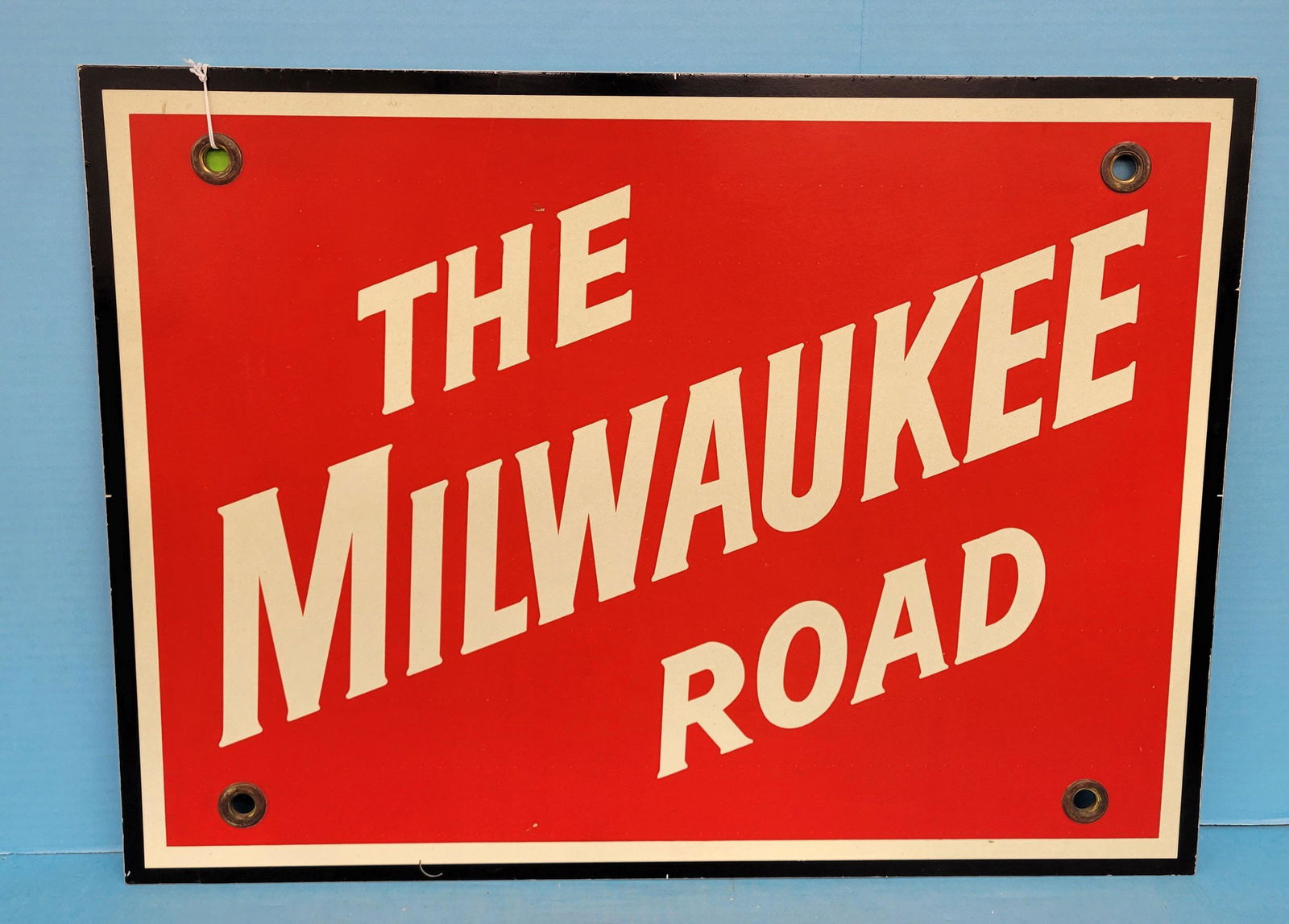 The Milwaukee Road Single Sided Aluminum Sign (1 of 2)
