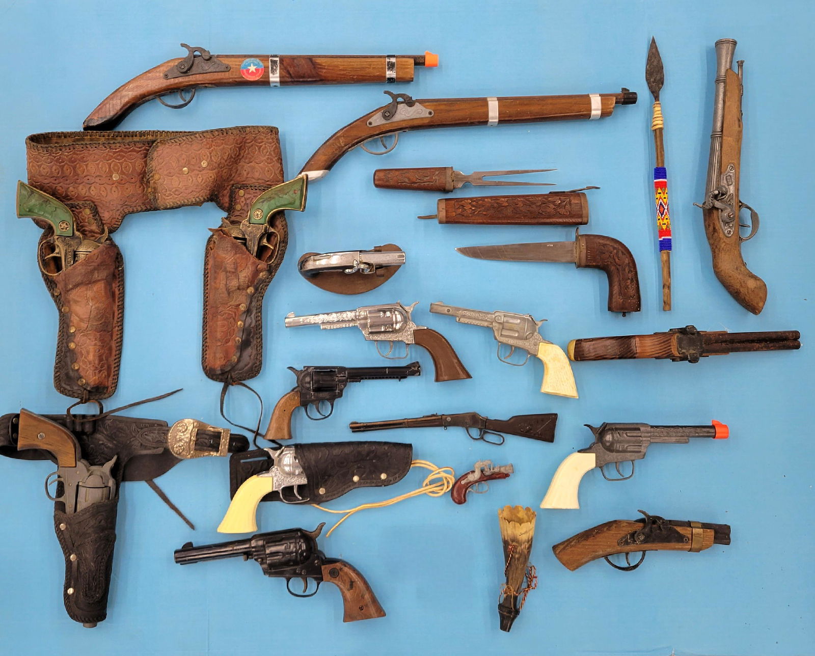 Lot of Misc. Cap guns & pop guns (1 of 1)