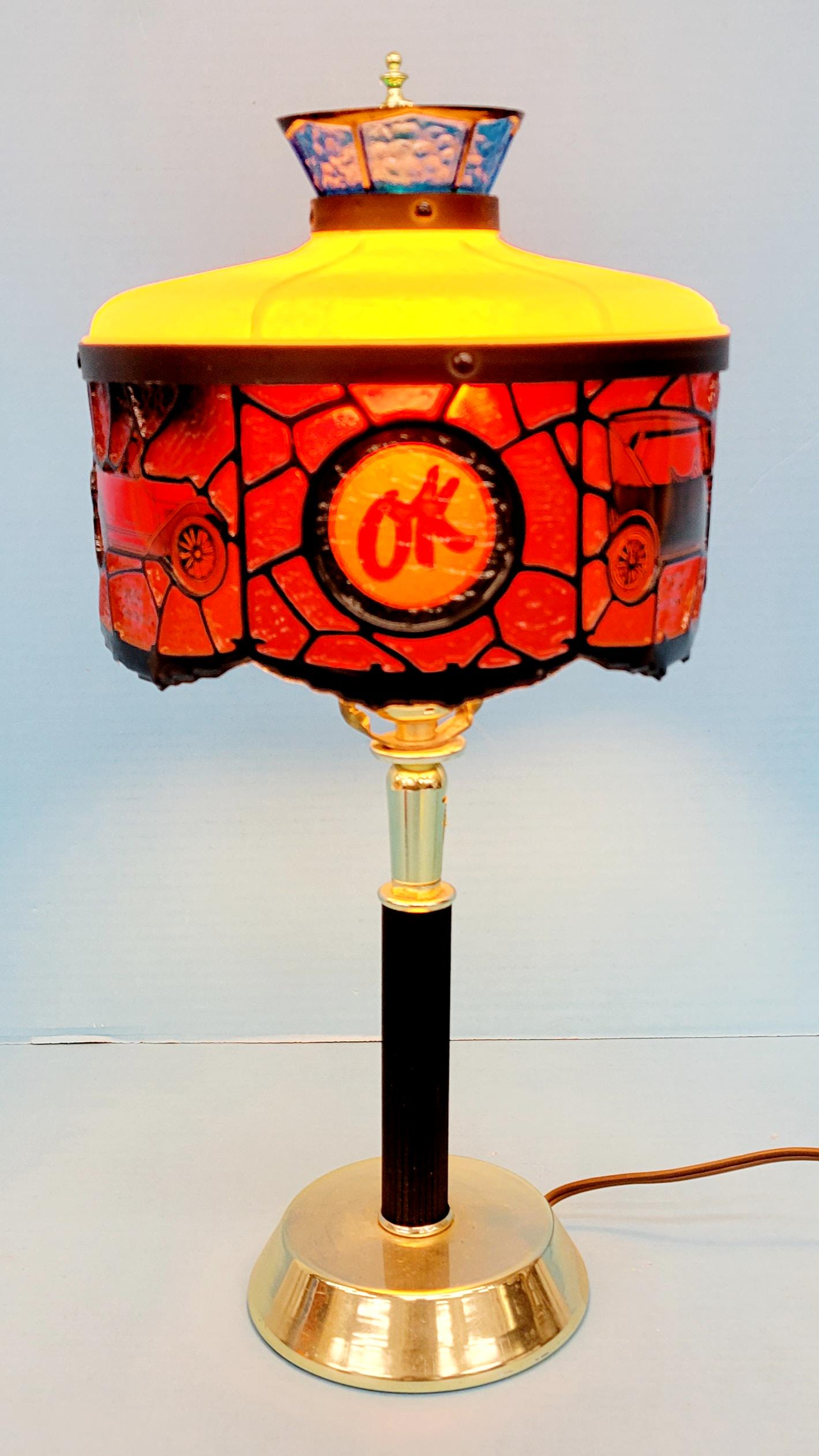 1961 OK Used Cars Dealership Lamp (1 of 5)