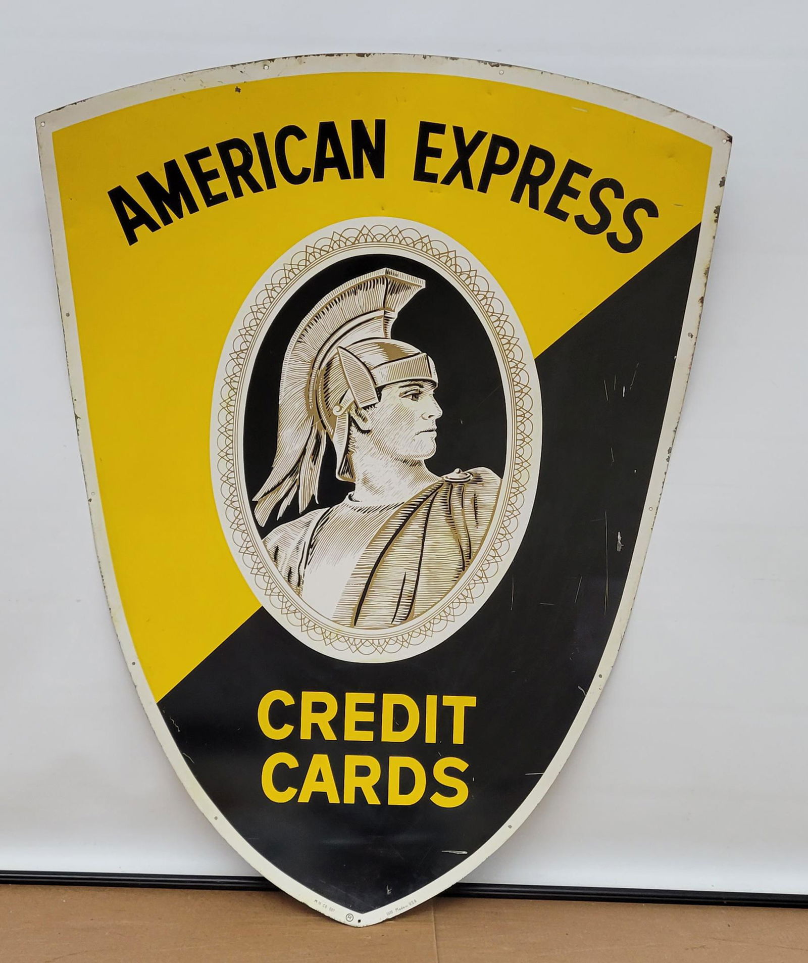 American Express Credit Cards Single Sided Metal Sign (1 of 4)