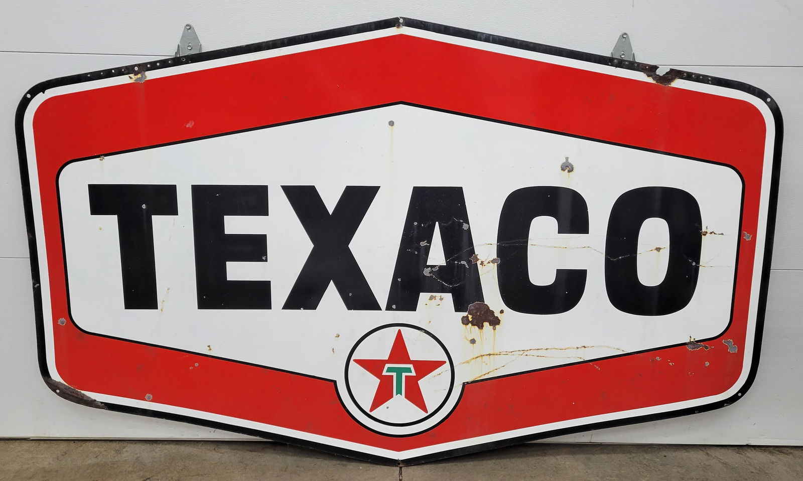 Texaco Gasoline Porcelain ID Sign (1 of 4)