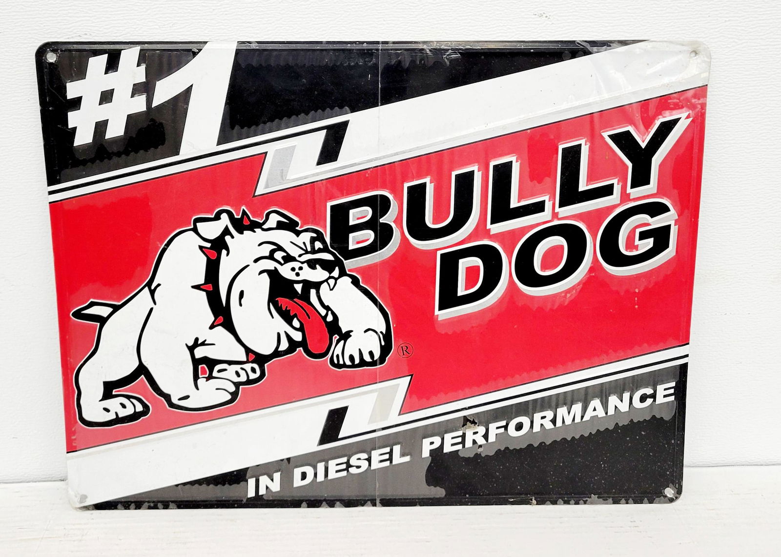 Bully Dog Diesel Performance Single Sided Embossed  Aluminum Sign (1 of 2)