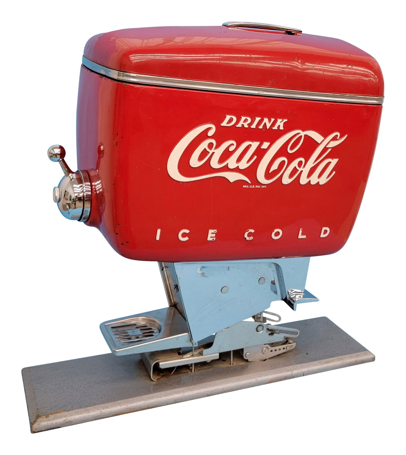 Drink Coca Cola Soda Fountain Dispenser Dole Boat Motor (1 of 3)