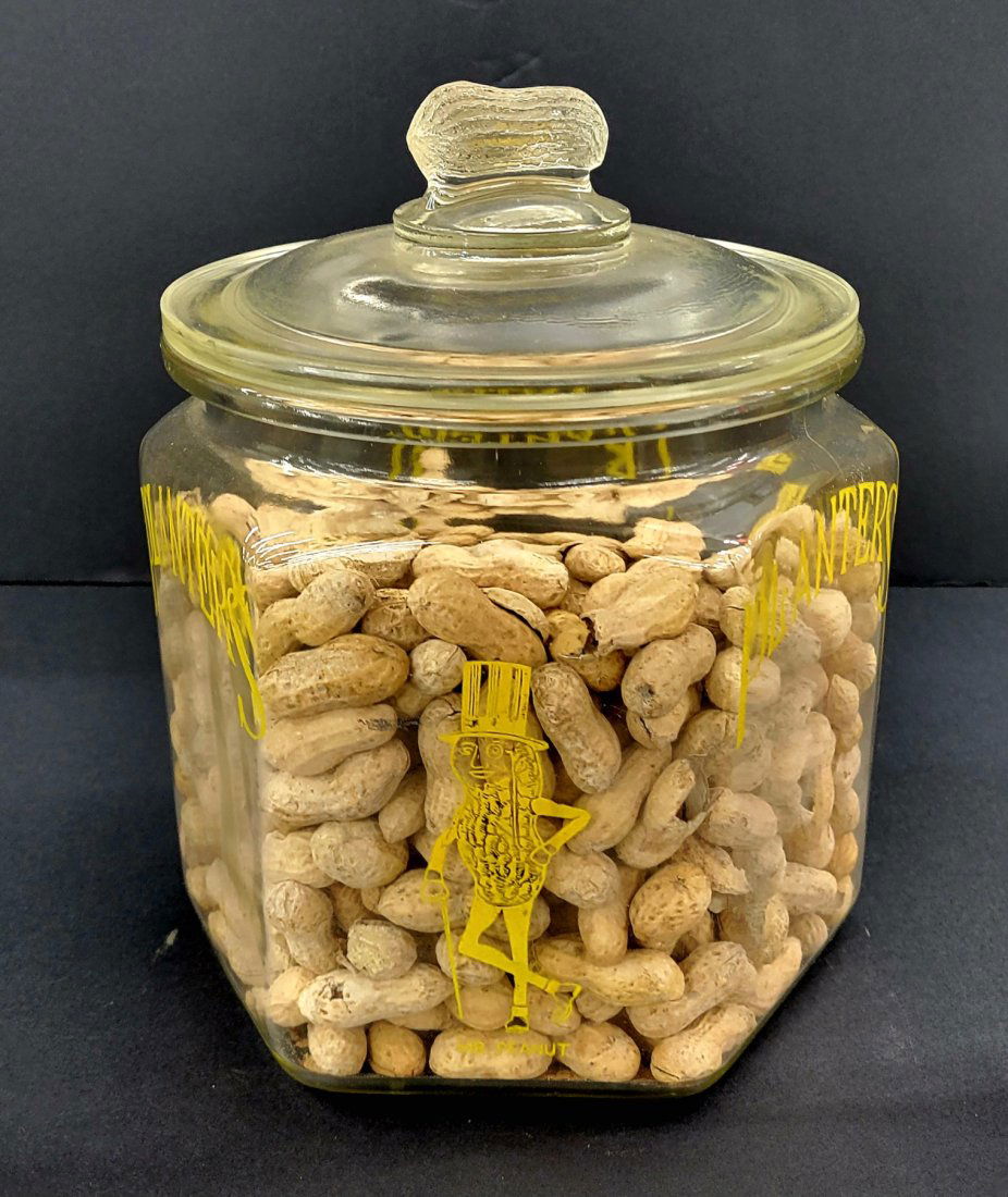 Planters Peanuts Glass Jar (1 of 2)