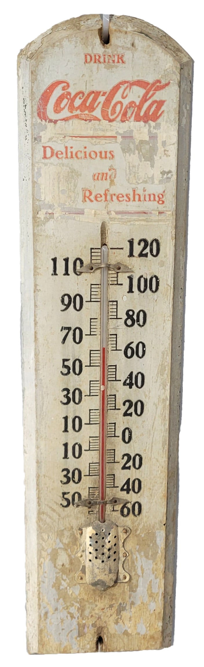 1905 Wood Coca Cola Thermometer (1 of 2)