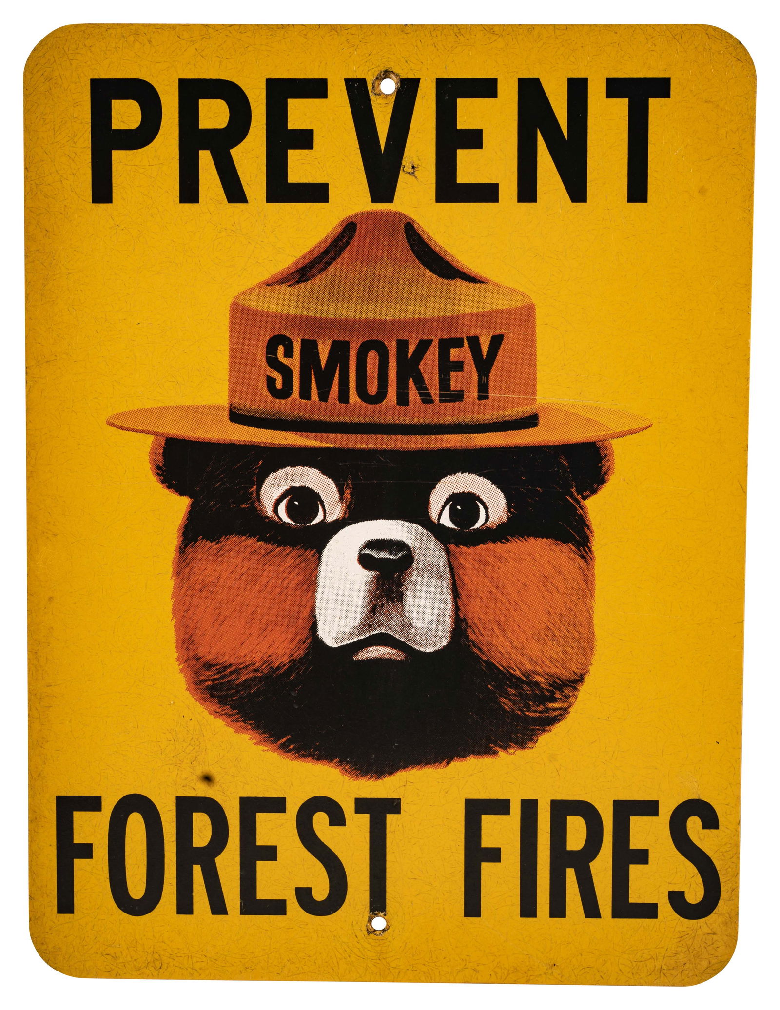 Prevent Forest Fires Smokey The Bear Sign (1 of 2)