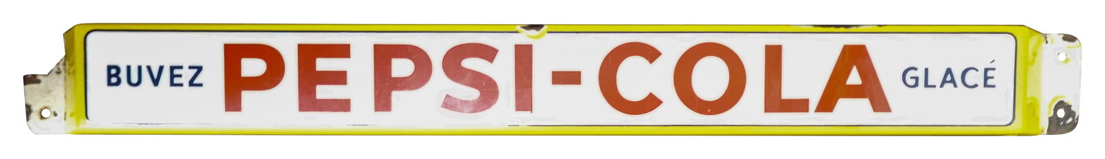 Pepsi Cola Buvez Glace Porcelain Door Push (1 of 1)