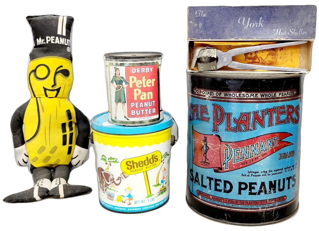 Planters, Peter Pan, Shedd's Vintage Tins (1 of 1)