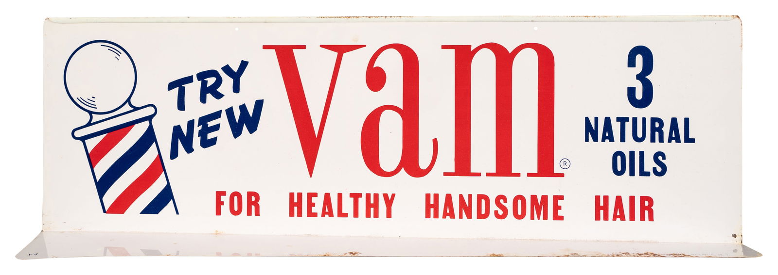 Try New Vam Double Sided Metal Flange Sign (1 of 2)