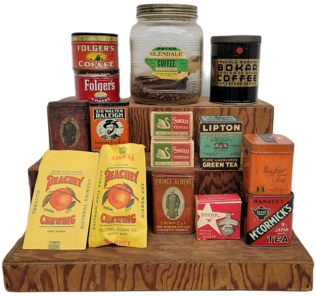 Sir Walter Raleigh, Swan Vestas, McCormicks, Starr Misc. Country Store Lot (1 of 1)