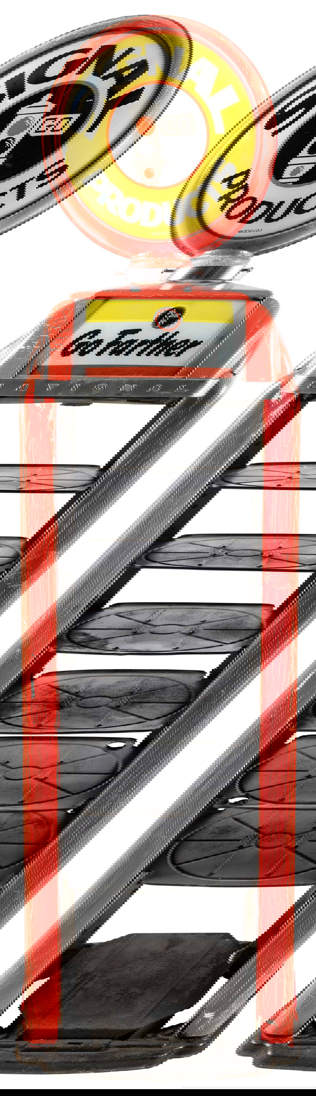 Signal National Display Gas Station W/ Ad Glass & Globe Auction