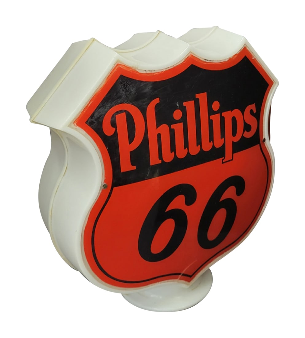 Phillips 66 Complete Plastic Gas Pump Globe Auction
