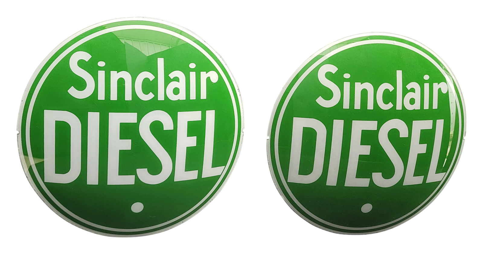 Sinclair Diesel 13.5" Gas Pump Globe Lenses (1 of 1)