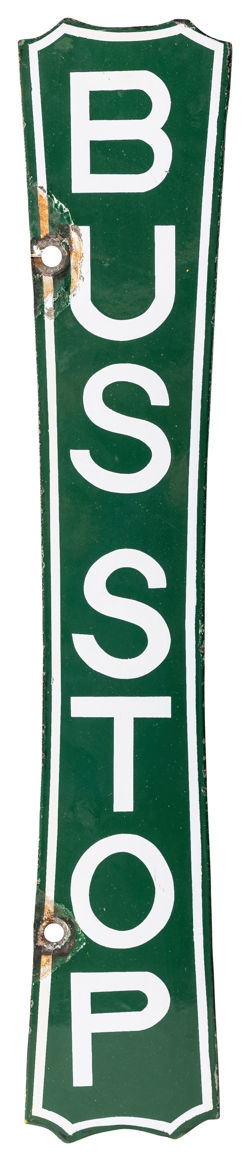 Bus Stop Double Sided Porcelain Sign (1 of 2)