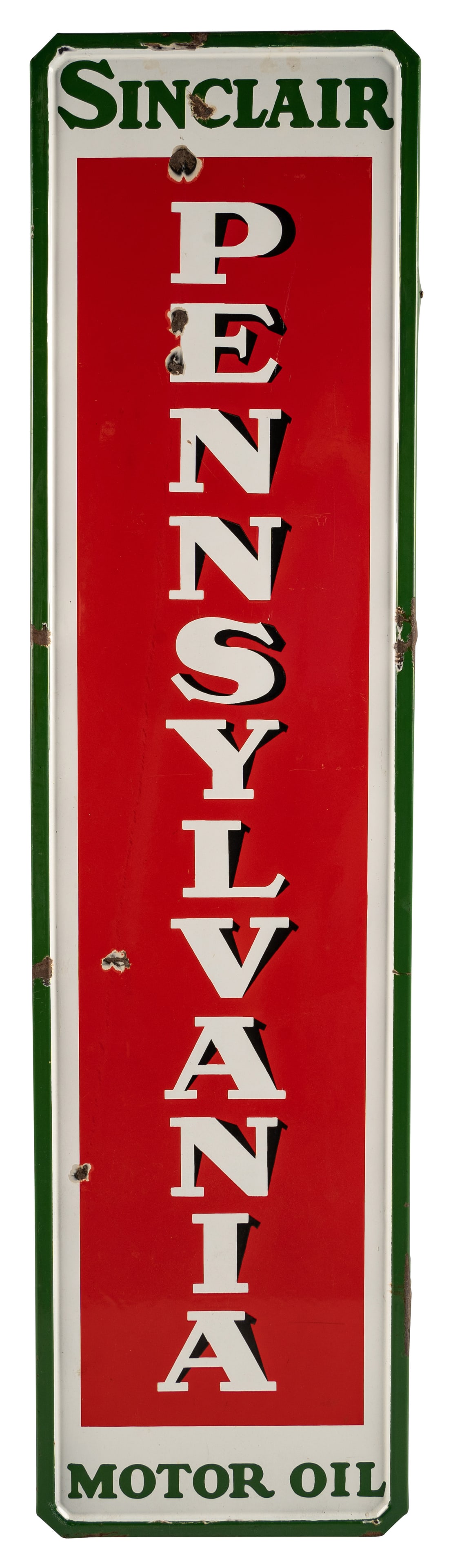 Sinclair Pennsylvania Motor Oil SSP Sign (1 of 2)